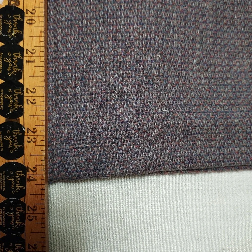 Oscar de la Renta Rayna Wool‎ Tweed Suit Jacket Blazer Pencil Skirt Set Gray 7/8